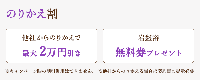 のりかえ割